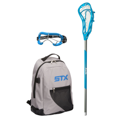 STX Girl's Lacrosse Starter Set Package - Stick, Goggles, And Backpack