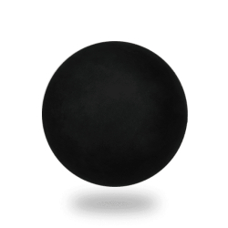 LACROSSE BALL BLACK